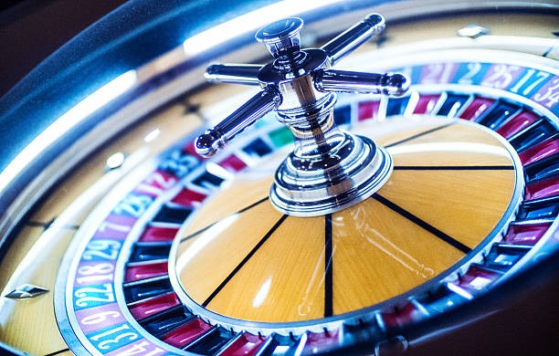 Live roulette table with dealer